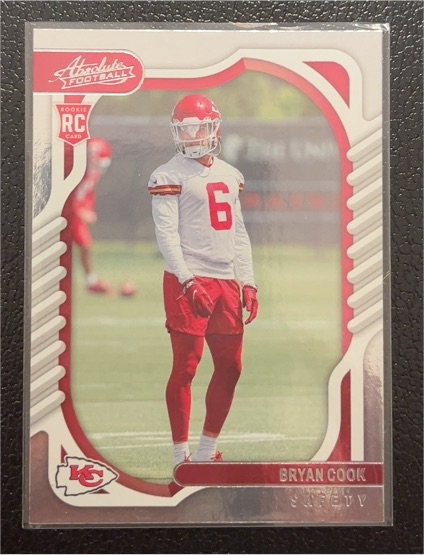 2022 Panini Absolute #149 Bryan Cook — front