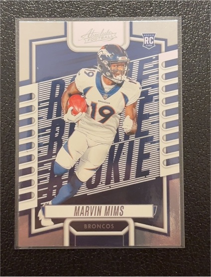 2023 Panini Absolute #122 Marvin Mims — front