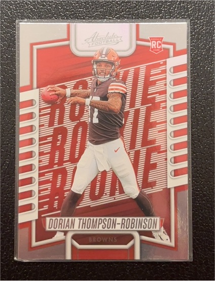 2023 Panini Absolute #140 Dorian Thompson-Robinson — front