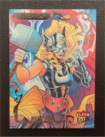 2024 Fleer Ultra Matriarchs of Marvel #47 Mighty Thor — front