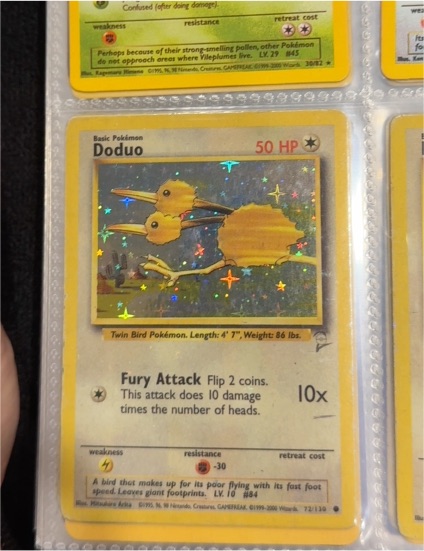 1999 Pokémon #48 Doduo — front