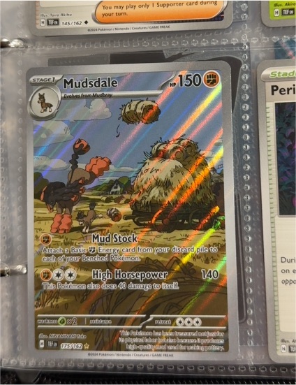 2024 Pokemon SV05: Temporal Forces #175/162 Mudsdale — front