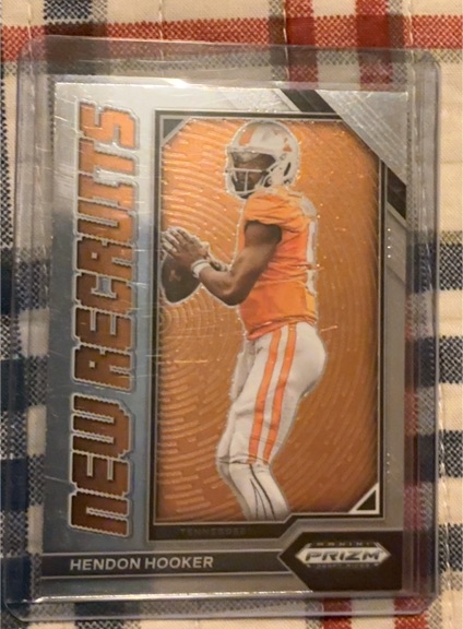 2023 Panini Prizm Draft Picks New Recruits #NR-5 Hendon Hooker — front