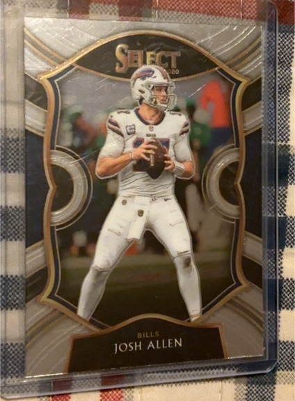 2020 Panini Select #22 Josh Allen — front