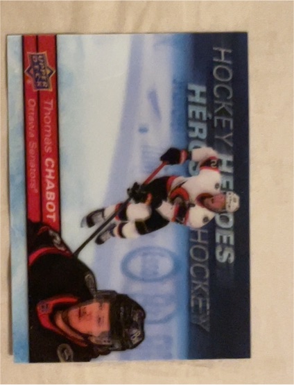 2021-22 Upper Deck Tim Hortons Hockey Heroes #H-9 Thomas Chabot — front