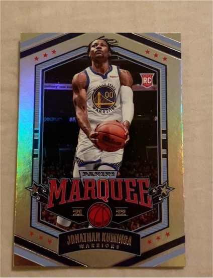 2021-22 Panini Chronicles Marquee #370 Jonathan Kuminga — front