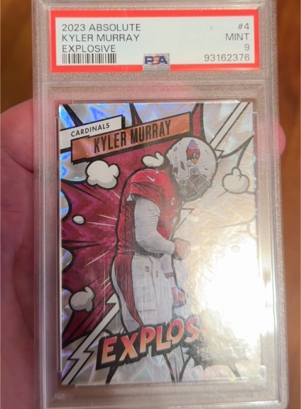 2023 Panini Absolute #4 Kyler Murray Explosive — front