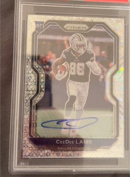 2020 Panini Prizm #334 CeeDee Lamb — front