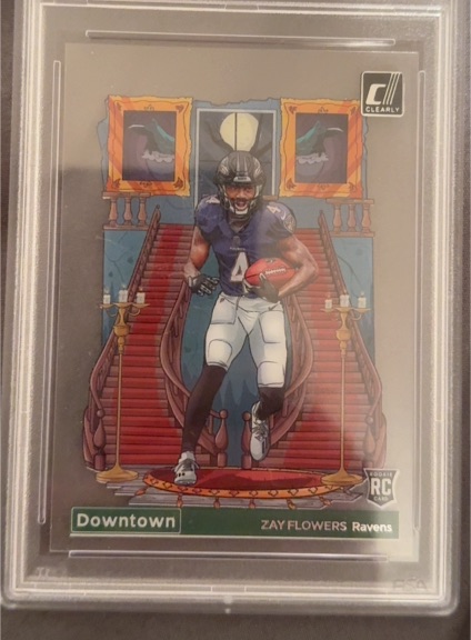 2023 Panini Donruss Downtown! #D-17 Zay Flowers — front