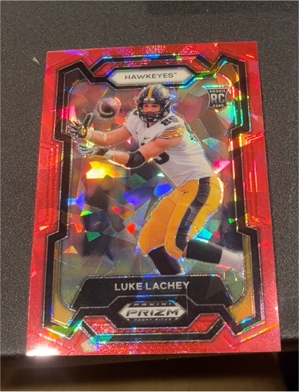 2024 Panini Prizm Draft Picks #141 Luke Lachey — front