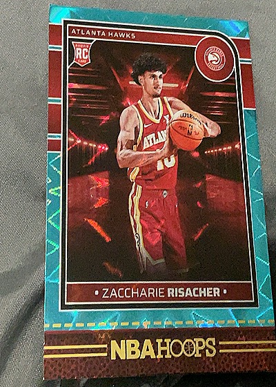 2024-25 Panini NBA Hoops #231 Zaccharie Risacher — front
