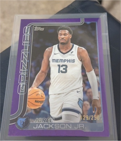 2025-26 Topps #184 Jaren Jackson Jr. — front