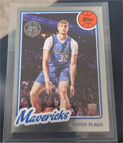 2025-26 Topps Basketball #80BK-51 Cooper Flagg — front