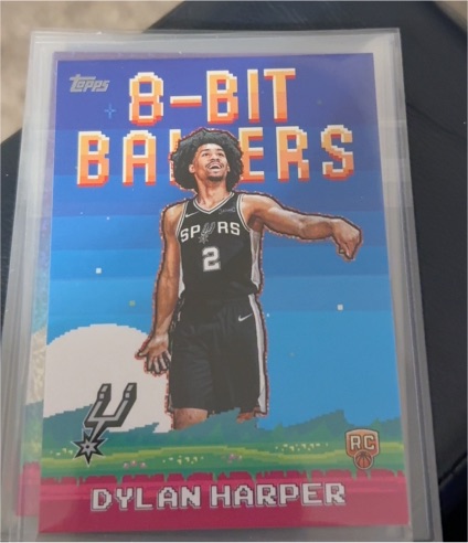2025-26 Topps 8-Bit Ballers #8B-32 Dylan Harper — front