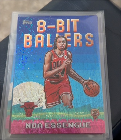 2025-26 Topps Basketball #8B-38 Noa Essengue 8-Bit Ballers — front