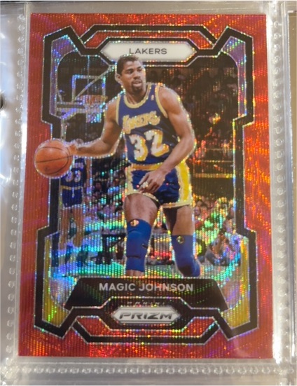 2023-24 Panini Prizm #185 Magic Johnson — front