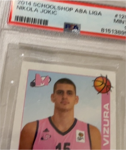 2014 Schoolshop ABA Liga #129 Nikola Jokic — front