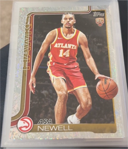 2025-26 Topps Basketball #223 Asa Newell — front