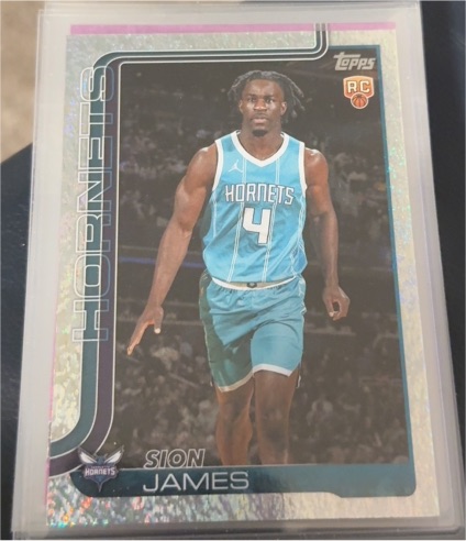 2025-26 Topps #233 Sion James — front