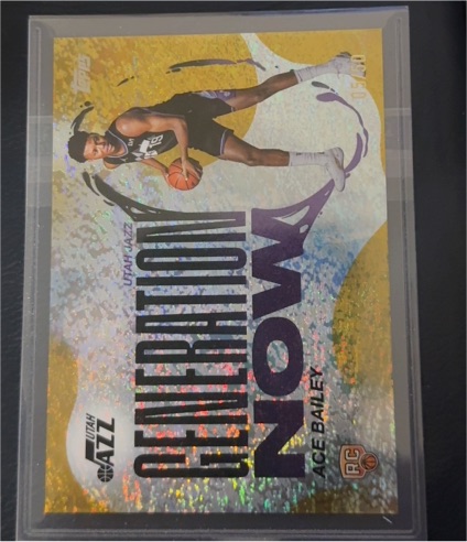 2025-26 Topps Generation Now #GN-5 Ace Bailey — front
