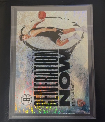 2025-26 Topps #GN-26 Ben Saraf Generation Now — front
