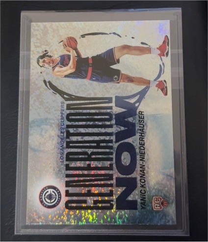 2025-26 Topps Basketball #GN-1 Yanic Konan-Niederhauser Generation Now — front
