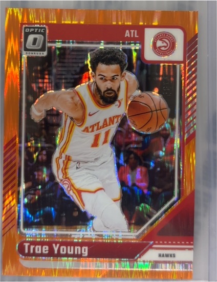2024-25 Donruss Optic #186 Trae Young — front
