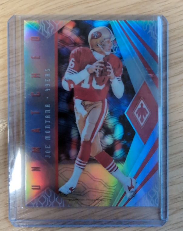 2018 Panini Phoenix Unmatched #13 Joe Montana — front