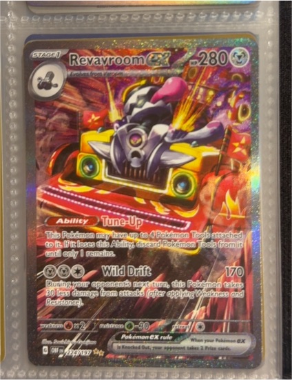 2023 Pokémon SV03: Obsidian Flames #224/197 Revavroom EX — front