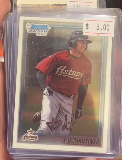 2010 Bowman Chrome Prospects #BCP165 J.D. Martinez — front