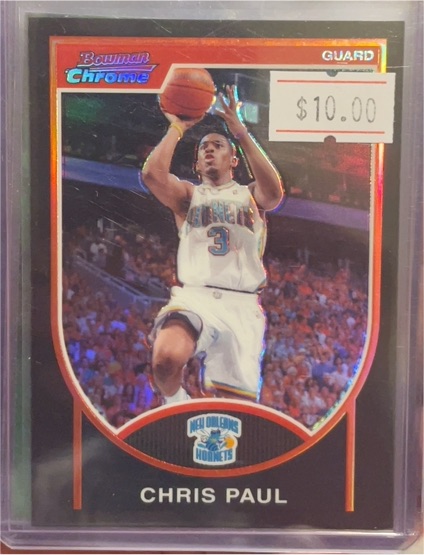 2007-08 Bowman Chrome #45 Chris Paul — front