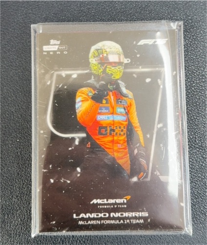 2025 Topps Lights Out F1 NERO Lando Norris — front