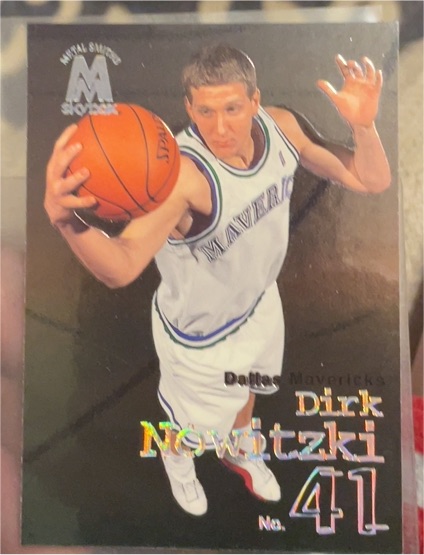 1998-99 Skybox Molten Metal #35 Dirk Nowitzki — front