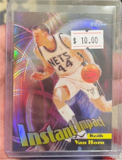 1998-99 Topps Chrome #I2 Keith Van Horn Instant Impact — front
