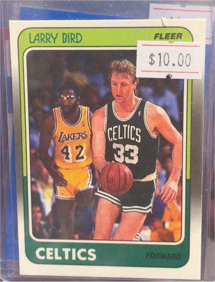 1988-89 Fleer #9 Larry Bird — front
