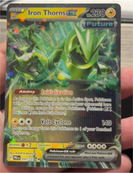 2024 Pokémon SV: Prismatic Evolutions #032 Iron Thorns ex — front