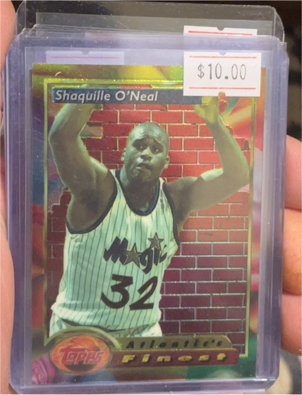1993 Topps Finest #99 Shaquille O'Neal — front