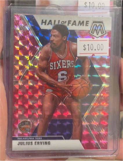 2019-20 Panini Mosaic #288 Julius Erving — front