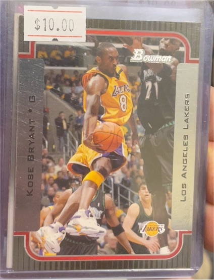 2003 Bowman #100 Kobe Bryant — front