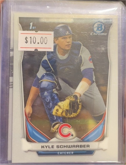 2014 Bowman Chrome #1st Bowman Chrome Kyle Schwarber — front