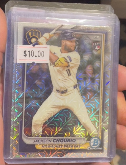 2024 Bowman Chrome #69 Jackson Chourio — front