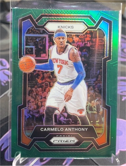 2023-24 Panini Prizm #186 Carmelo Anthony — front
