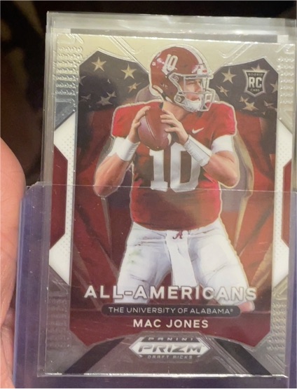 2021 Panini Prizm Draft Picks All-Americans #183 Mac Jones — front
