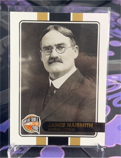 2010 Panini Hall of Fame #64 James Naismith — front