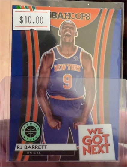 2019-20 Panini NBA Hoops Premium Stock #1 RJ Barrett We Got Next — front