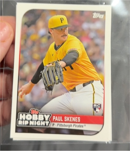 2024 Topps Hobby Rip Night #38 Paul Skenes — front