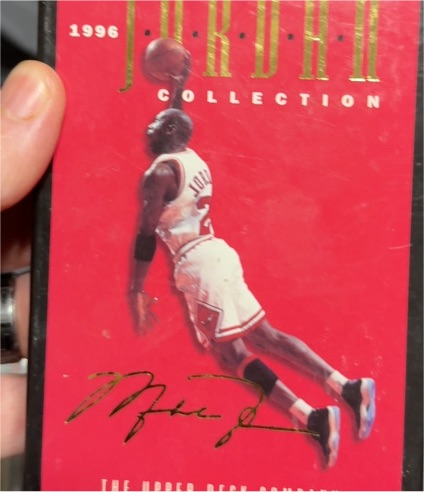 1996 Upper Deck Michael Jordan Collection — front