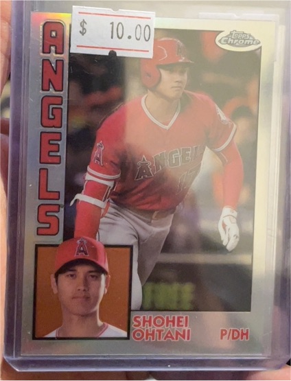 2019 Topps Chrome 1984 Topps #84TC-25 Shohei Ohtani — front