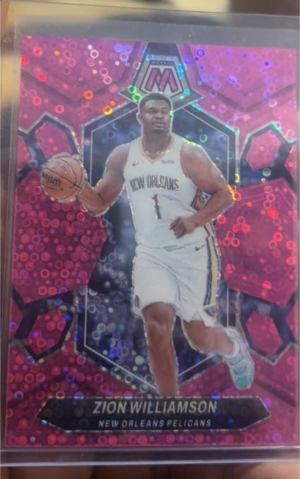 2023-24 Panini Mosaic #32 Zion Williamson — front