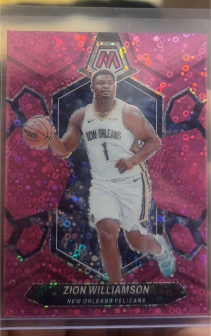 2023-24 Panini Mosaic #32 Zion Williamson — front